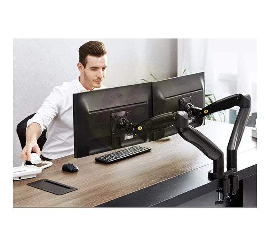 NB F195A Dual Monitor Mount