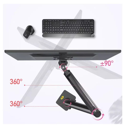 NB F195A Dual Monitor Mount