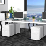 Shappa 3 Drawer Mobile Filing Cabinet - Shappa