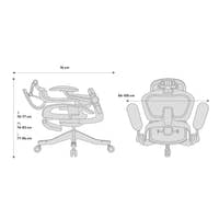 Shappa Smile Pro ergonomic chair folded dimensions