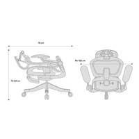 Shappa Smile Pro ergonomic chair folded dimensions