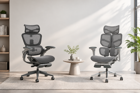 Smile Pro and Spencer Air ergonomic chairs
