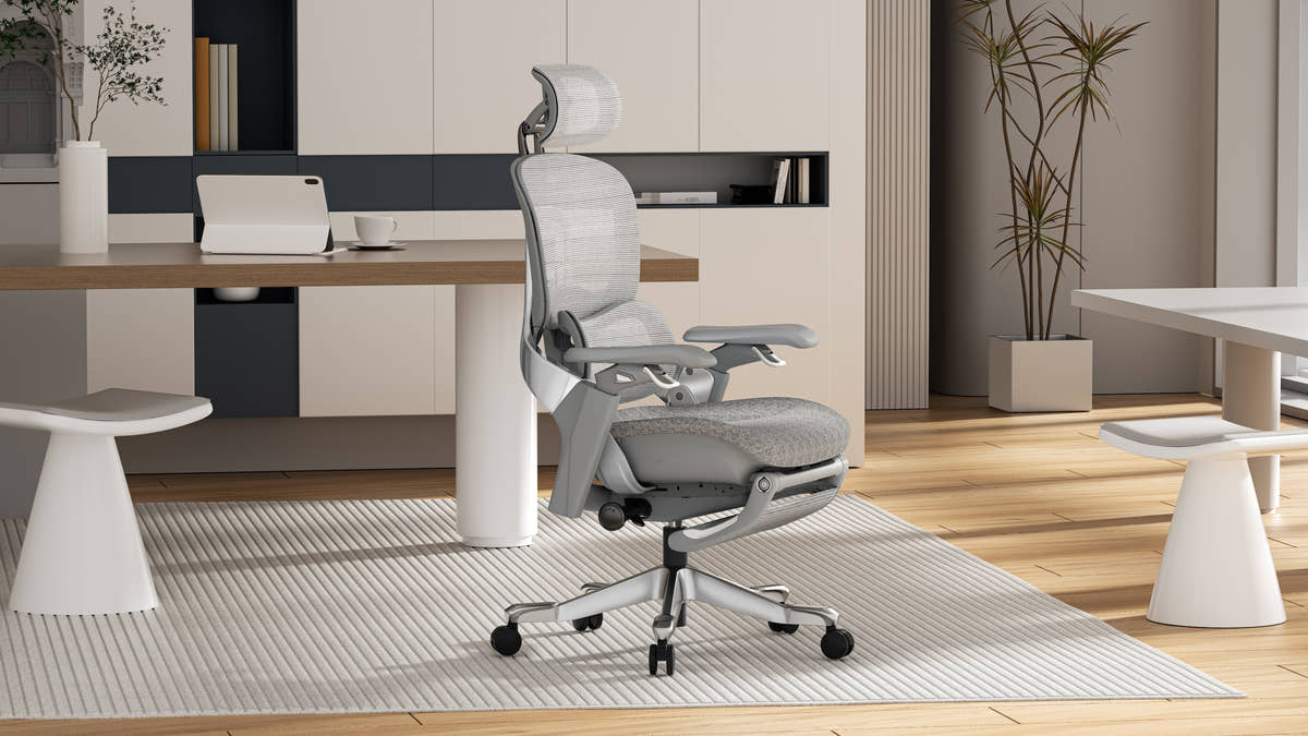 S5 ergonomic chair in home office workspace setting