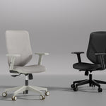 Shappa A19 desk chair available in grey and black colour options