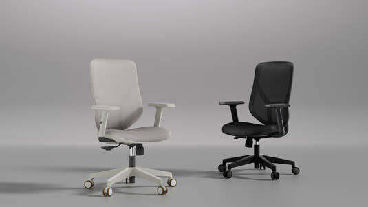 Shappa A19 desk chair available in grey and black colour options