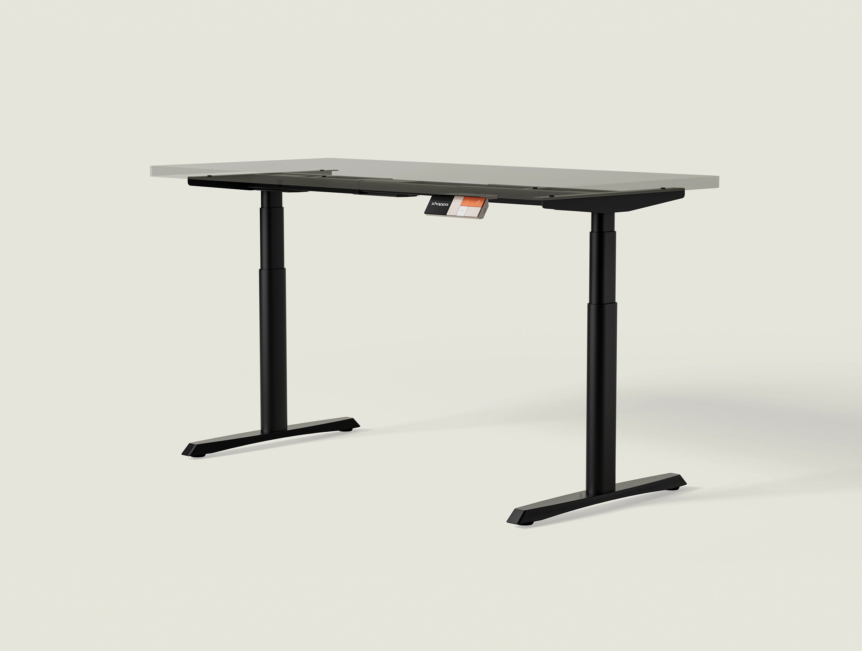 MO2 Desk Frame - Oval tube - Shappa