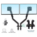 NB F195A Dual Monitor Mount