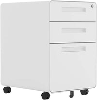 Shappa 3 Drawer Mobile Filing Cabinet - Shappa