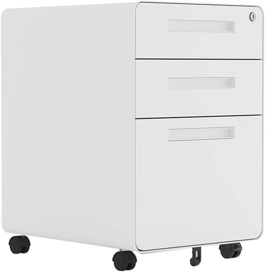 Shappa 3 Drawer Mobile Filing Cabinet - Shappa