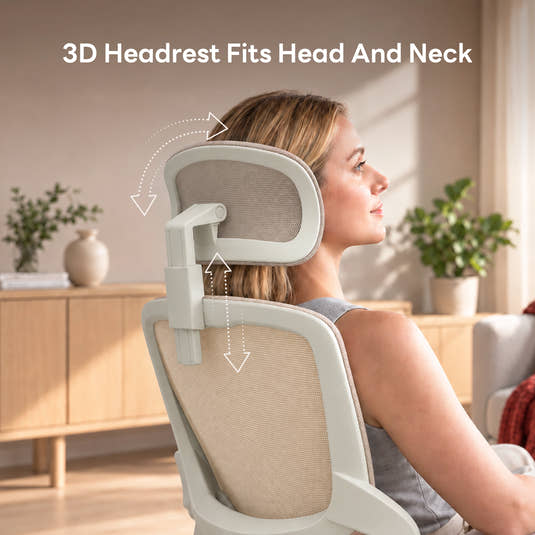 Shappa P1 Lady ergonomic chair headrest