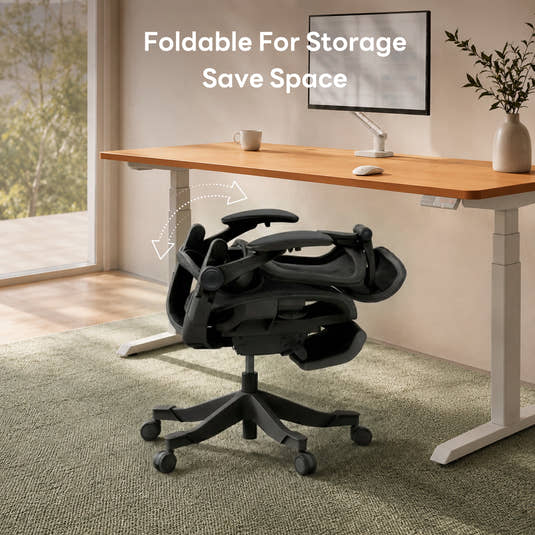 Shappa Smile Pro ergonomic chair foldable design