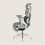 Shappa Spencer ergonomic office chair side profile showing curved backrest and adjustable design
