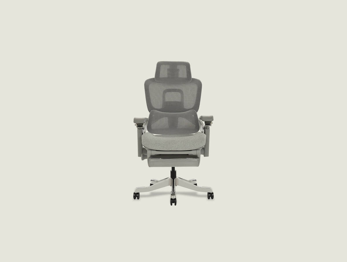 Shappa S5 ergonomic office chair with adjustable lumbar support and breathable mesh backrest