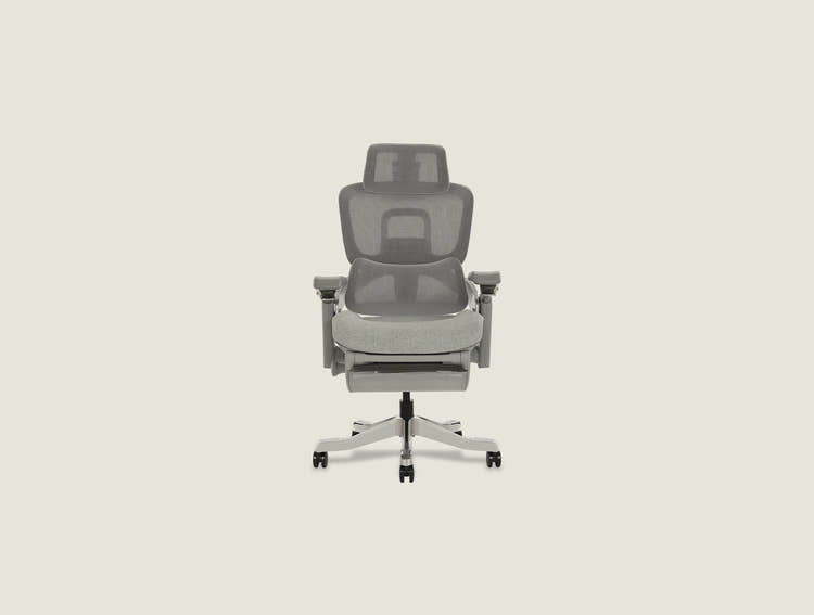 Shappa S5 ergonomic office chair with adjustable lumbar support and breathable mesh backrest