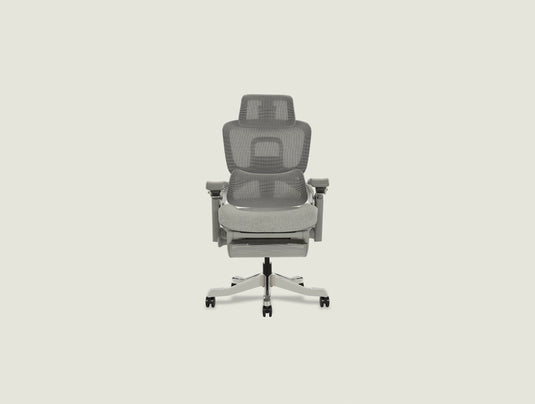 Shappa S5 ergonomic office chair with adjustable lumbar support and breathable mesh backrest