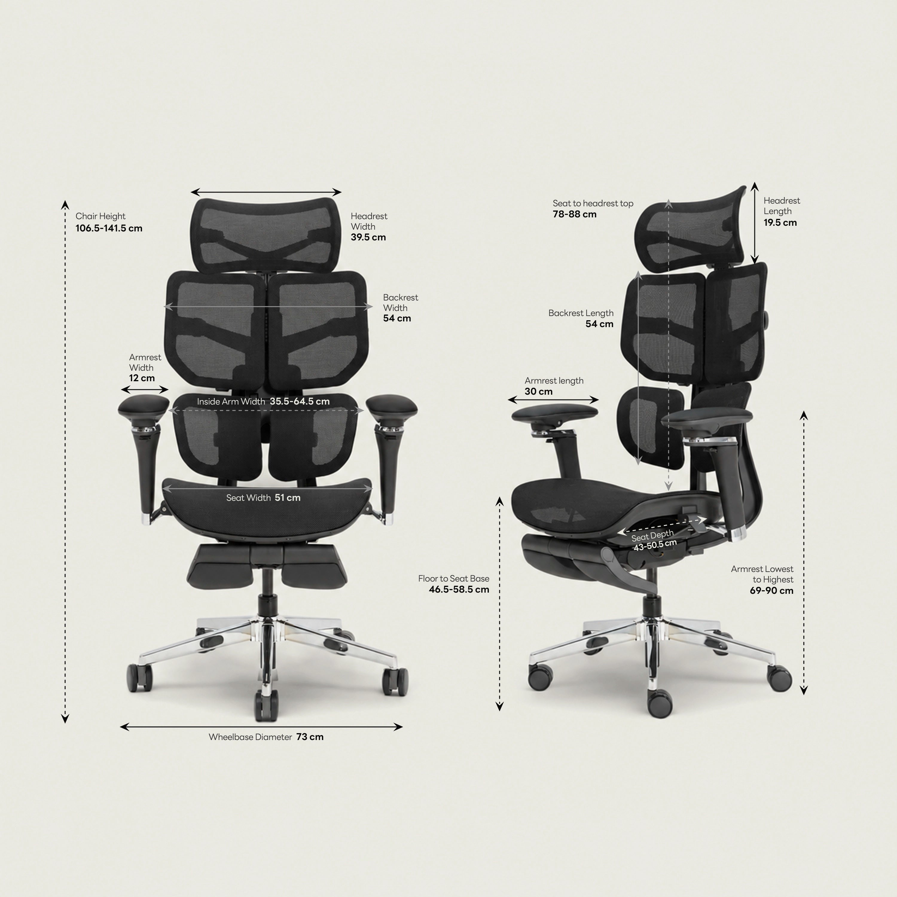 Spencer Air Black front and three-quarter views