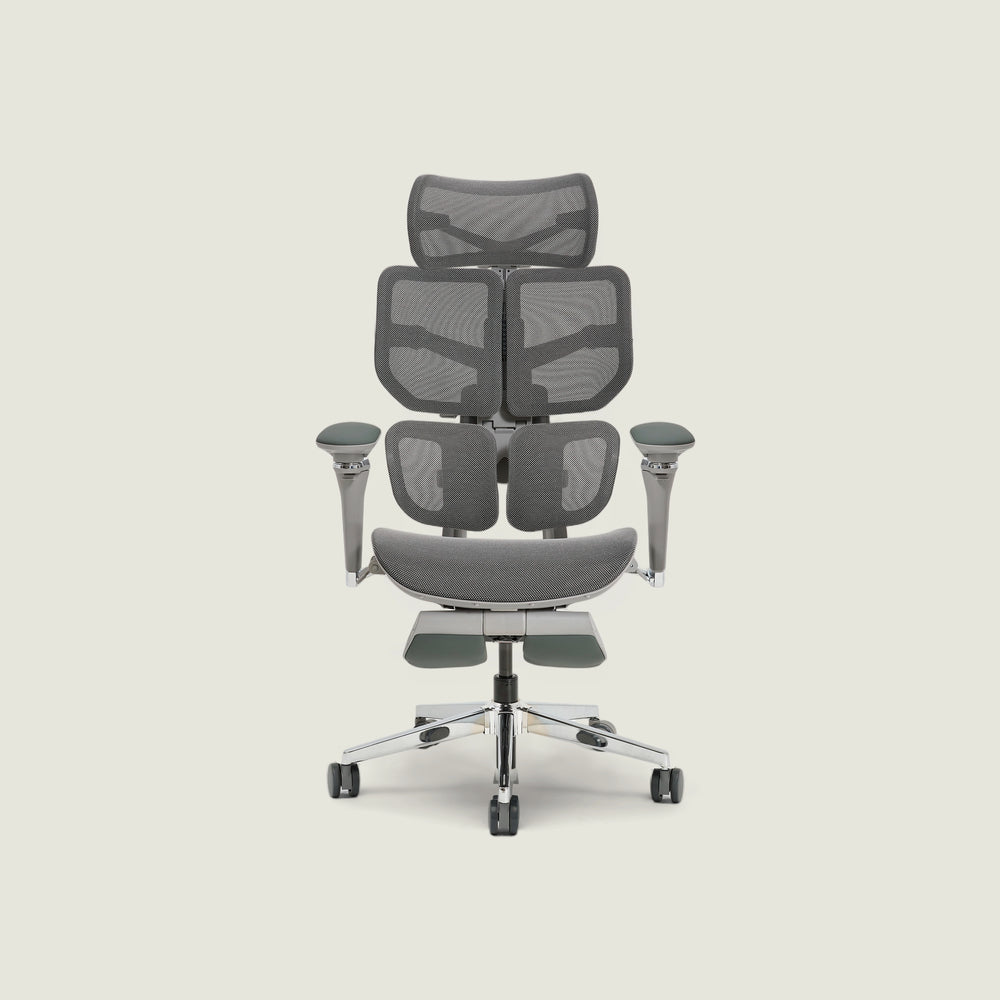 Grey Spencer Air with mesh lumbar support
