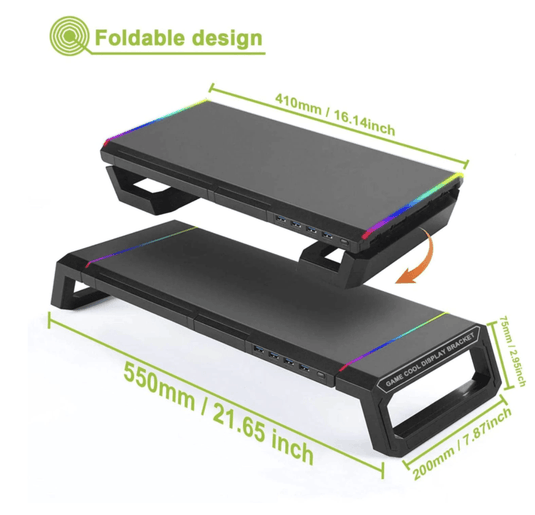 T1 Universal Monitor Stand Riser - Shappa