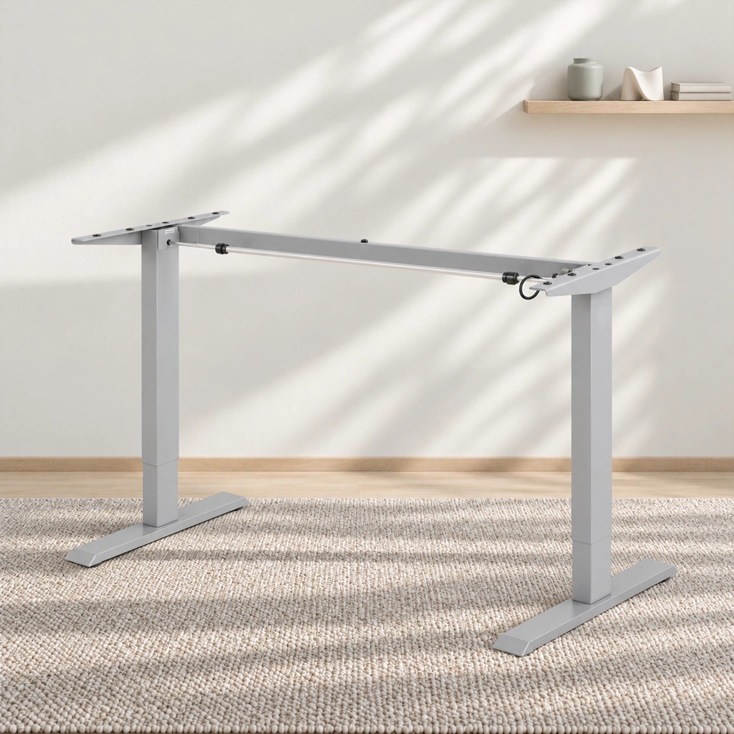 MS1  Desk Frame in a warm home office