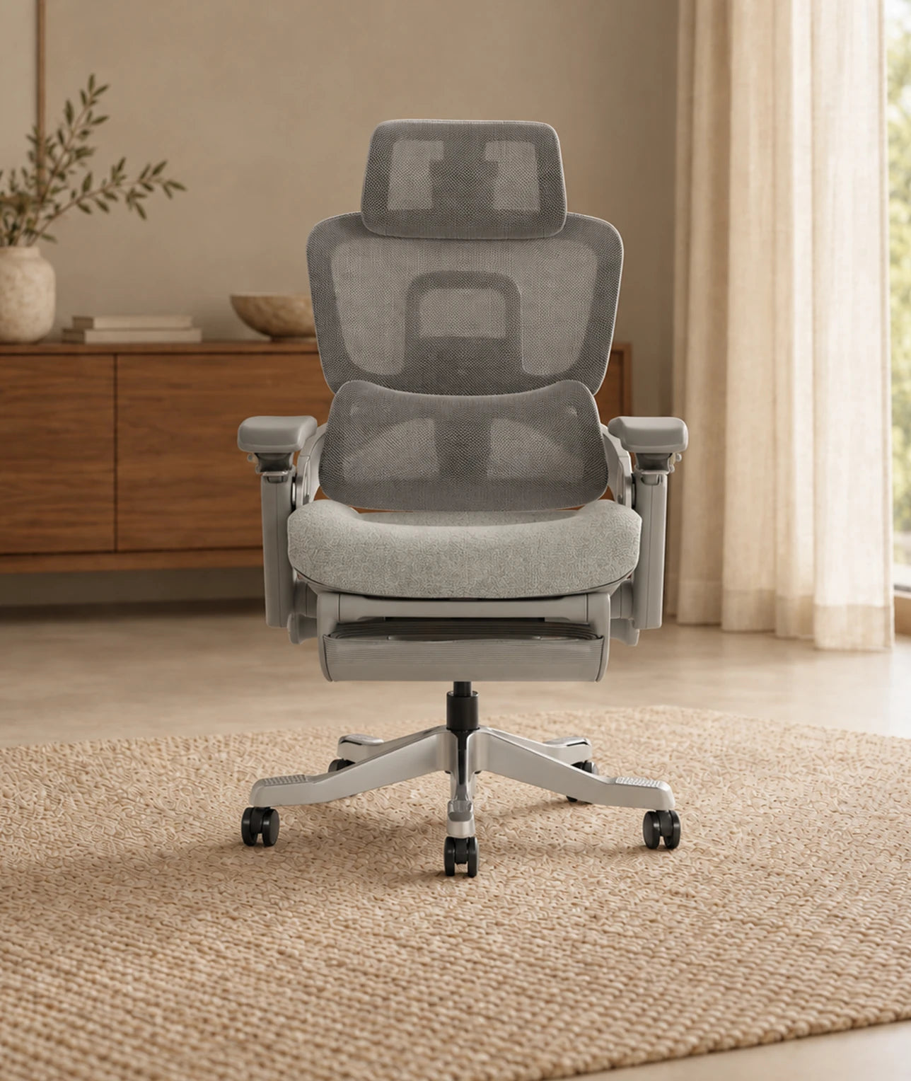 S5 Ergonomic Chair in a warm home office