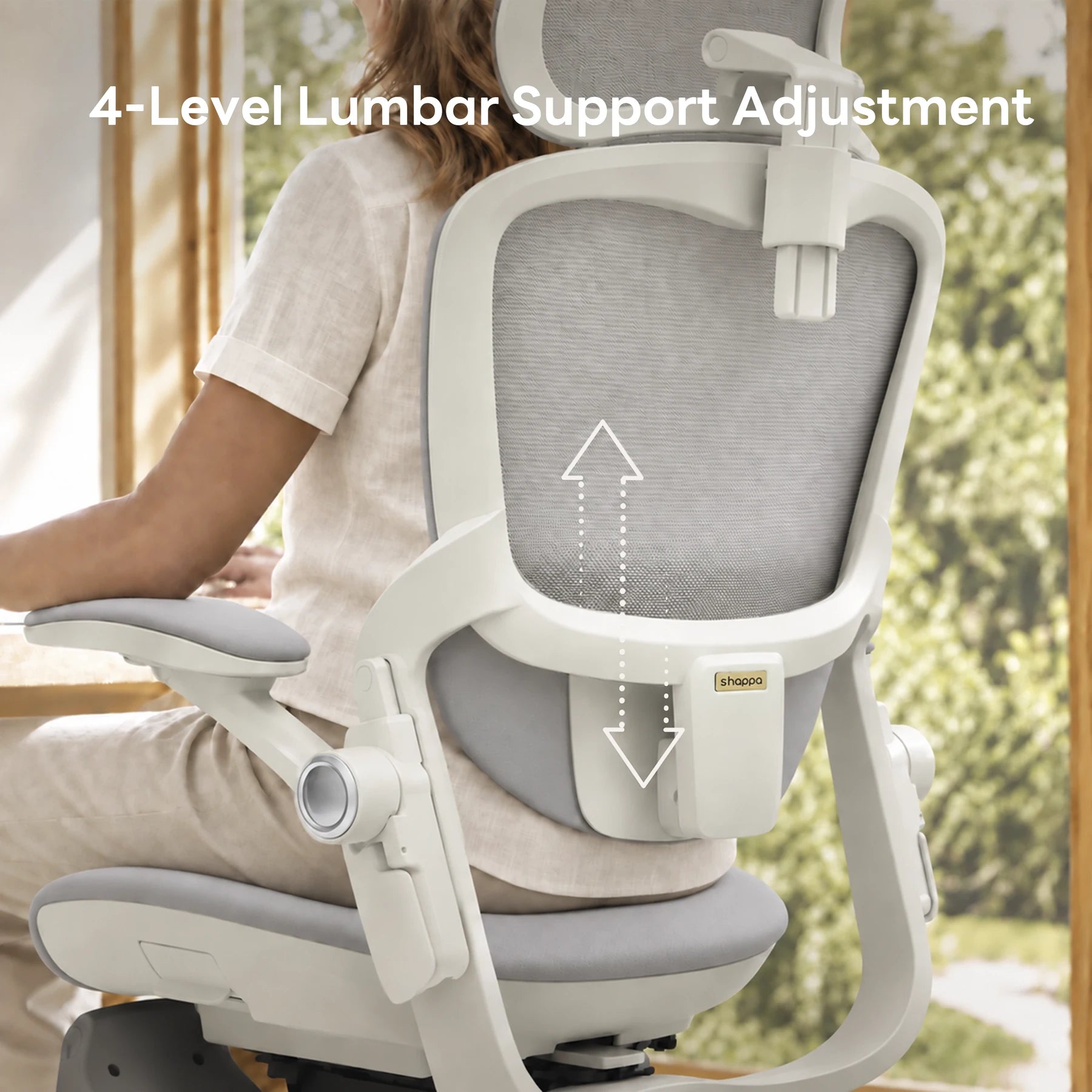 Shappa P1 Lady ergonomic chair lumbar support