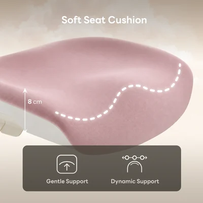 Shappa P1 Lady ergonomic chair contoured seat cushion